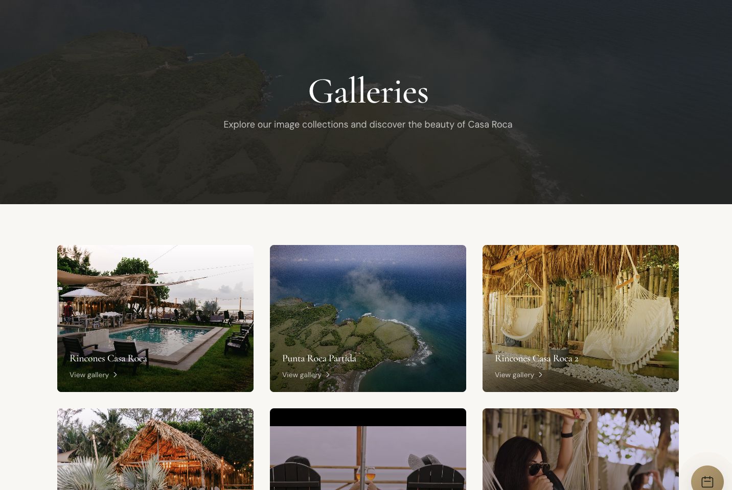 Casa Roca production website